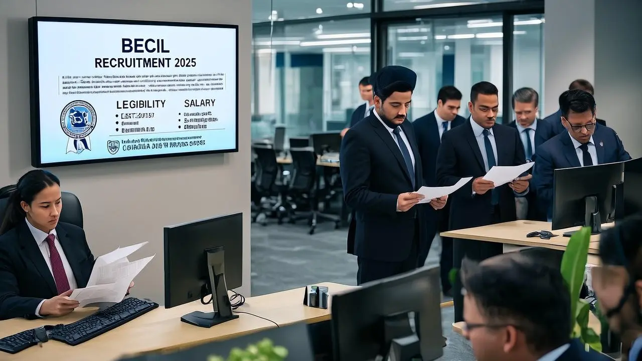 BECIL Recruitment 2025: Executive & Security Officer Posts – Check Eligibility, Salary & Last Date