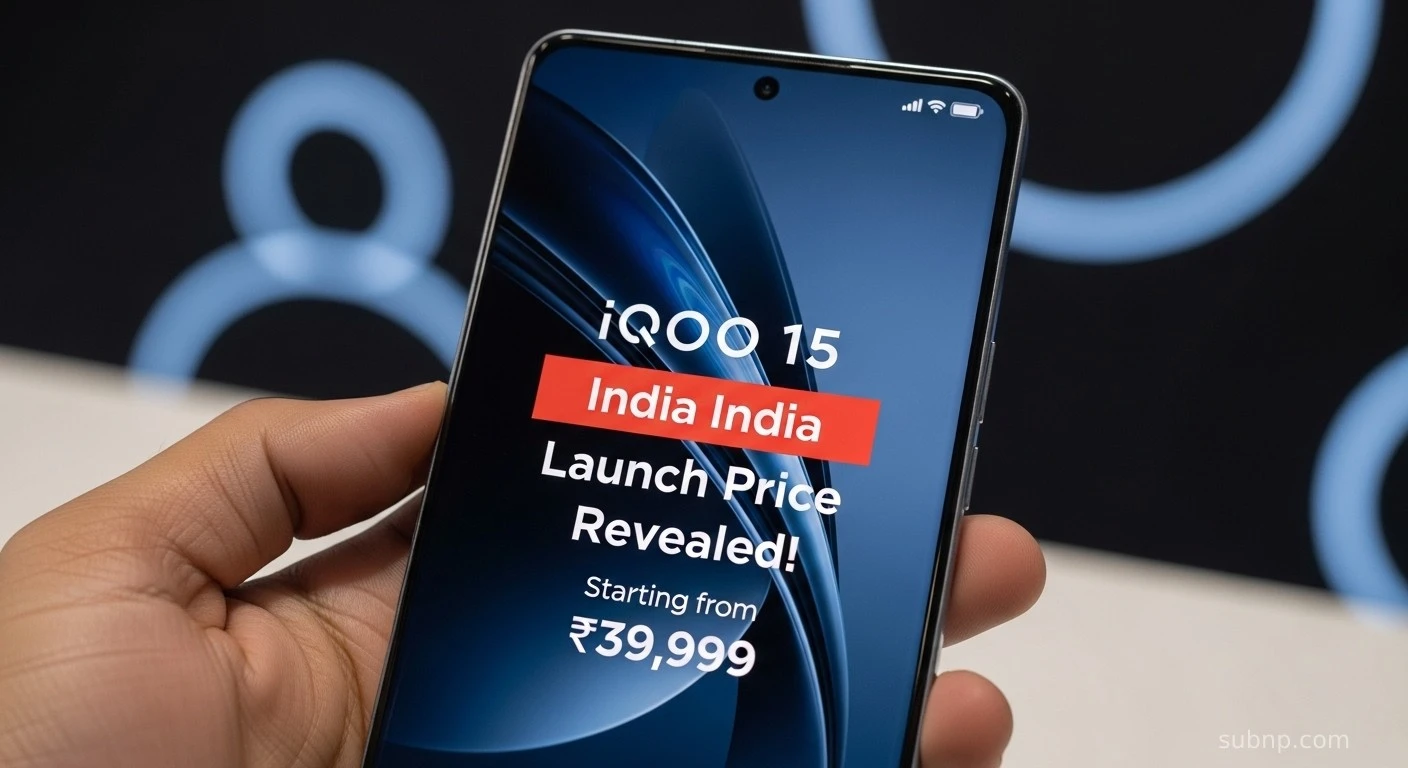iQOO 15 India Price Revealed Launch Offers